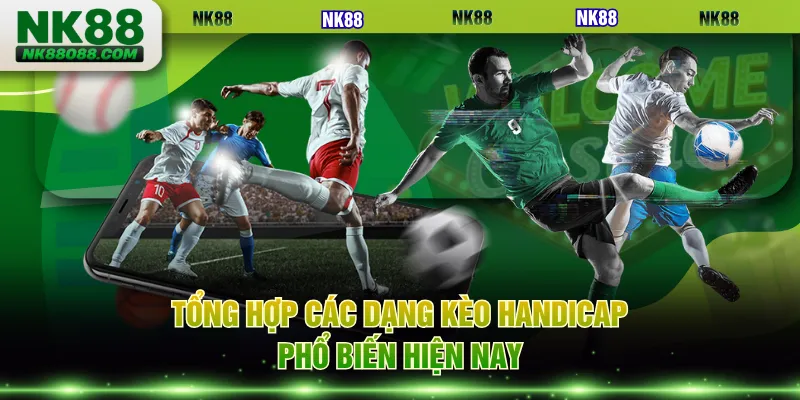 Tổng hợp các dạng kèo handicap phổ biến hiện nay